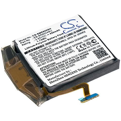 Battery Replacement for Samsung Galaxy Watch 46mm SM-R805 SM-R800 GH43-04855A EB-BR800ABU (450mAh/3.85V)