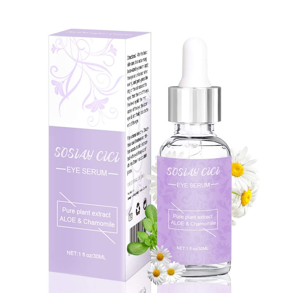 Anti Wrinkle Eye Serum, Eye Serum Anti Ageing for Dark Circles & Puffiness, with Caffeine Reduce Fine Lines, Eye Bags, Under Eye Serum Hydrating Eye Serum (30ml)