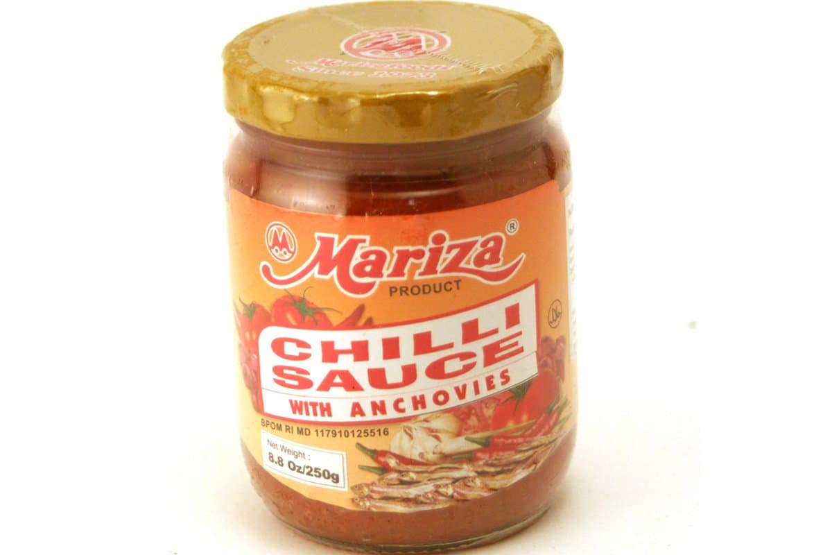 Sambal Ikan Asin (Chilli Sauce with Anchovies) - 8.8oz [Pack of 3]