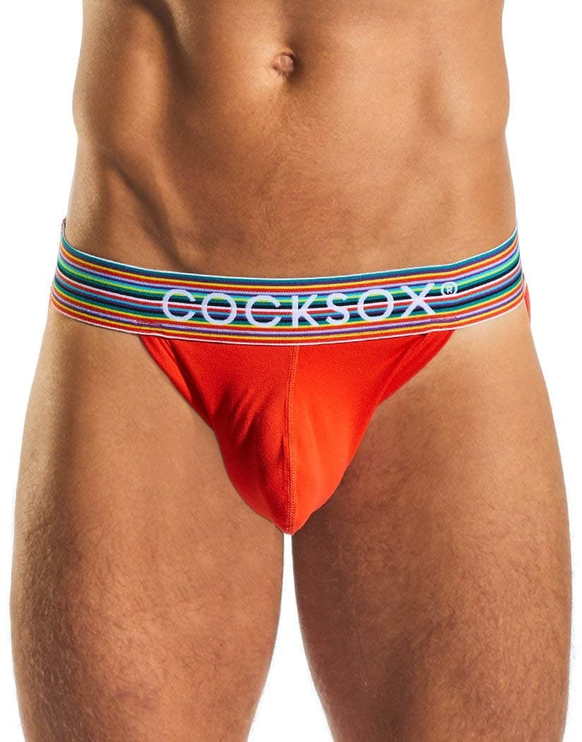 Enhancing Pouch Jockstrap CX21N (Medium, Octane Orange)