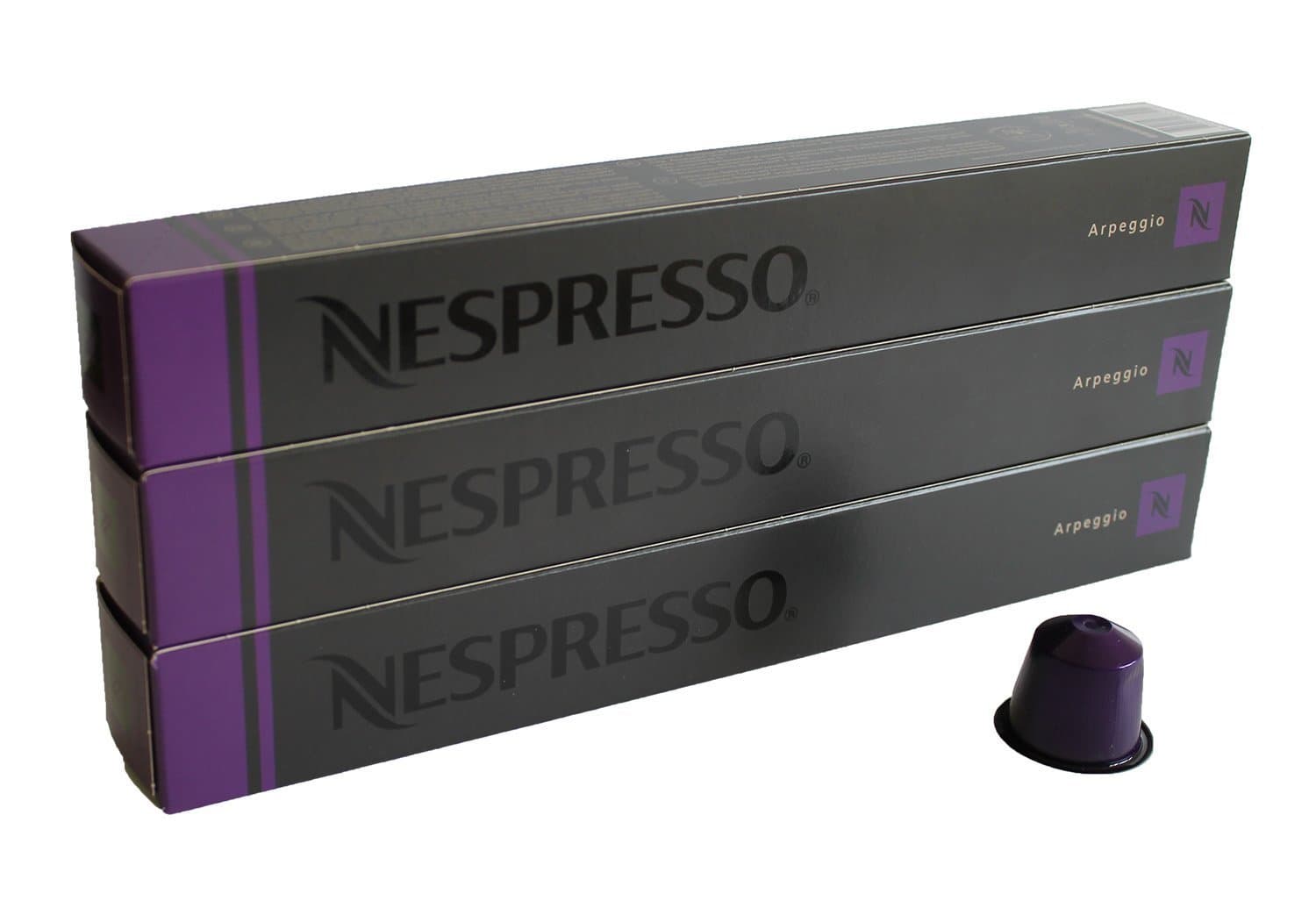 Ispirazione Firenze Arpeggio Coffee Capsules Pack of 3 Sleeves, 30 Capsules Compatible with Original Line Machines Only
