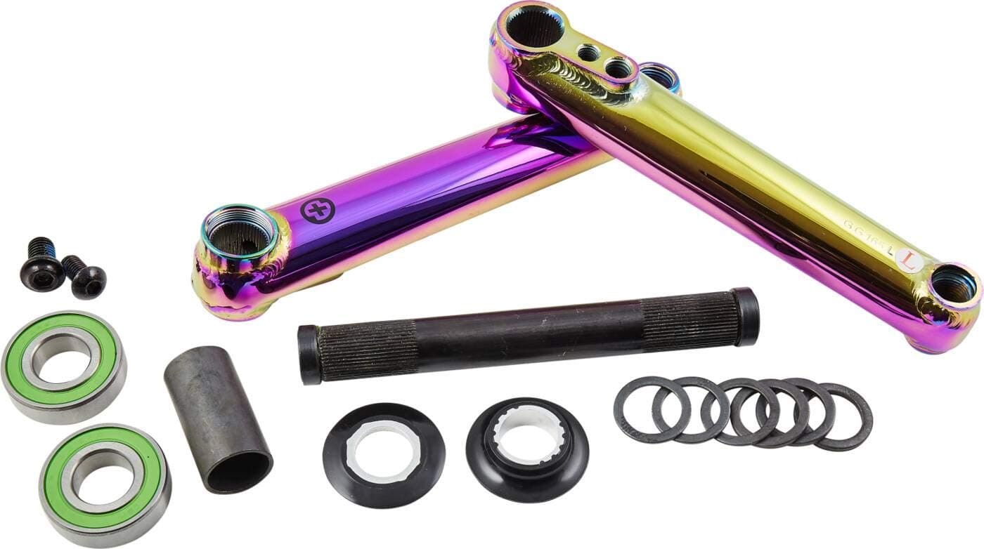 Salt Plus Metron 48 BMX Crankset (165mm - Oilslick)