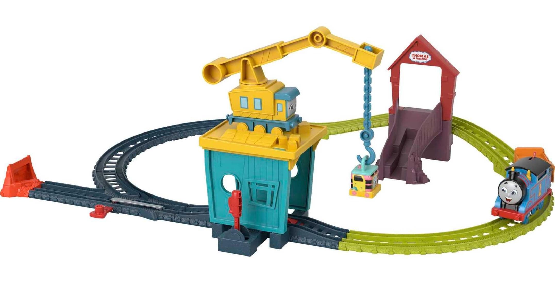 Fix 'em Up Friends Motorized Train & Track Set