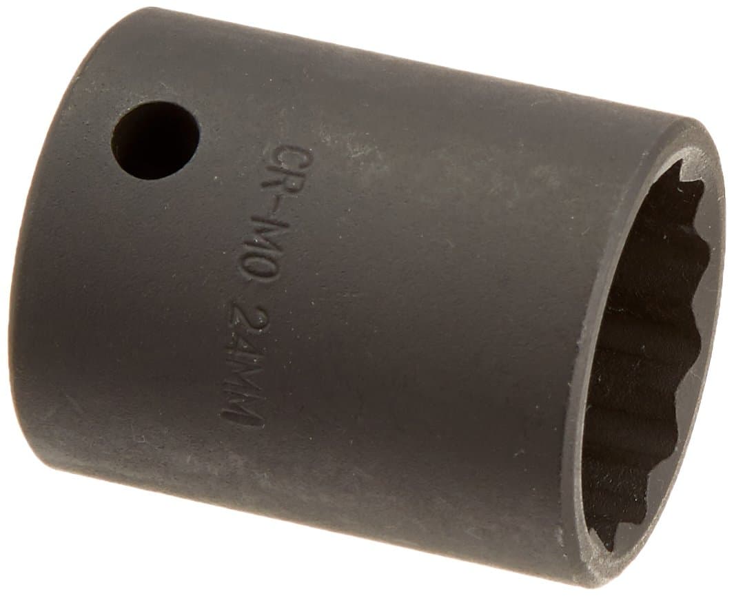 224zm 1/2-Inch Drive 24-mm 12-Point Impact Socket