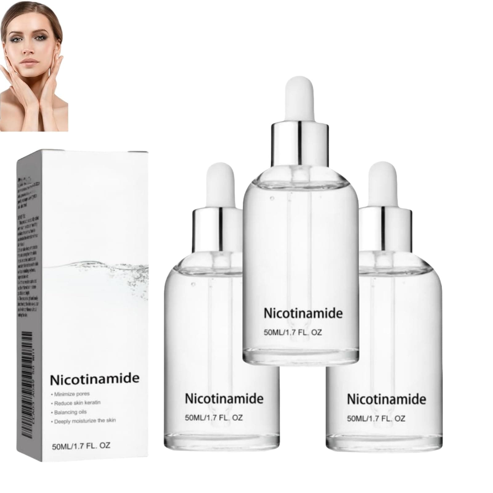 Sunnylas Niacinamide Spot Serum Niacinamide Moisturizing Serum for Face and Body Suitable for All Skin Types