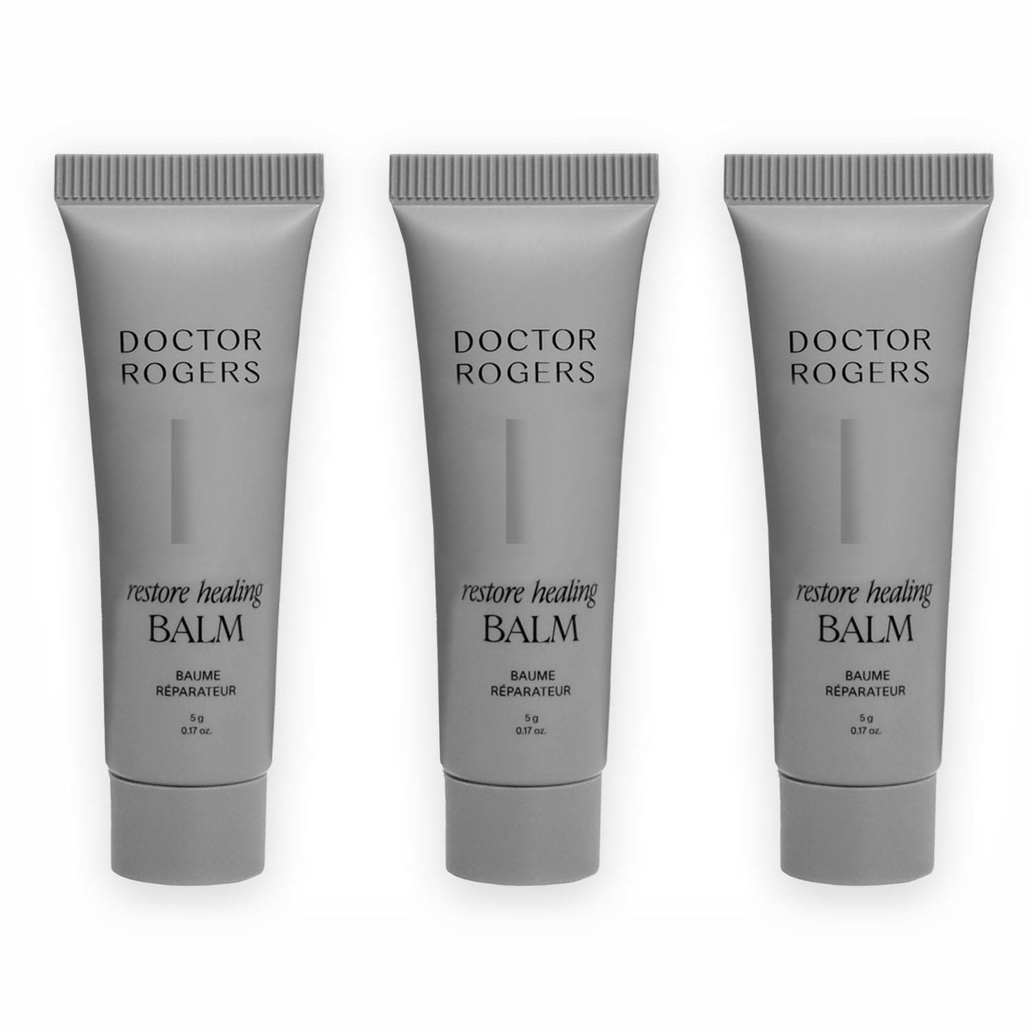 Healing Balm. Multi-Purpose Healing Ointment & Moisturizing Relief Gel, Protects & Soothes Injured, Sensitive & Dry Skin, 5 gram Tube (Pack of 3)