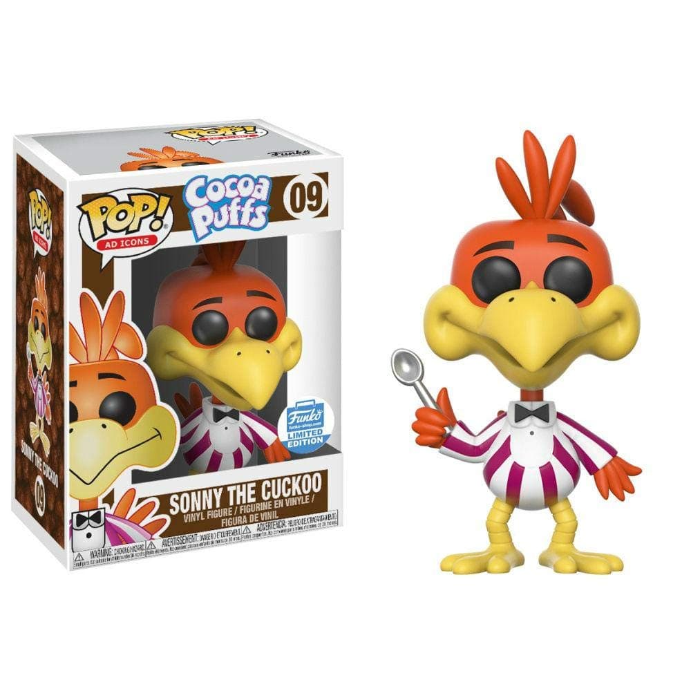 Pop Vinyl Ad Icons Cocoa Puffs Sonny The Cuckoo Limited Edition Figure