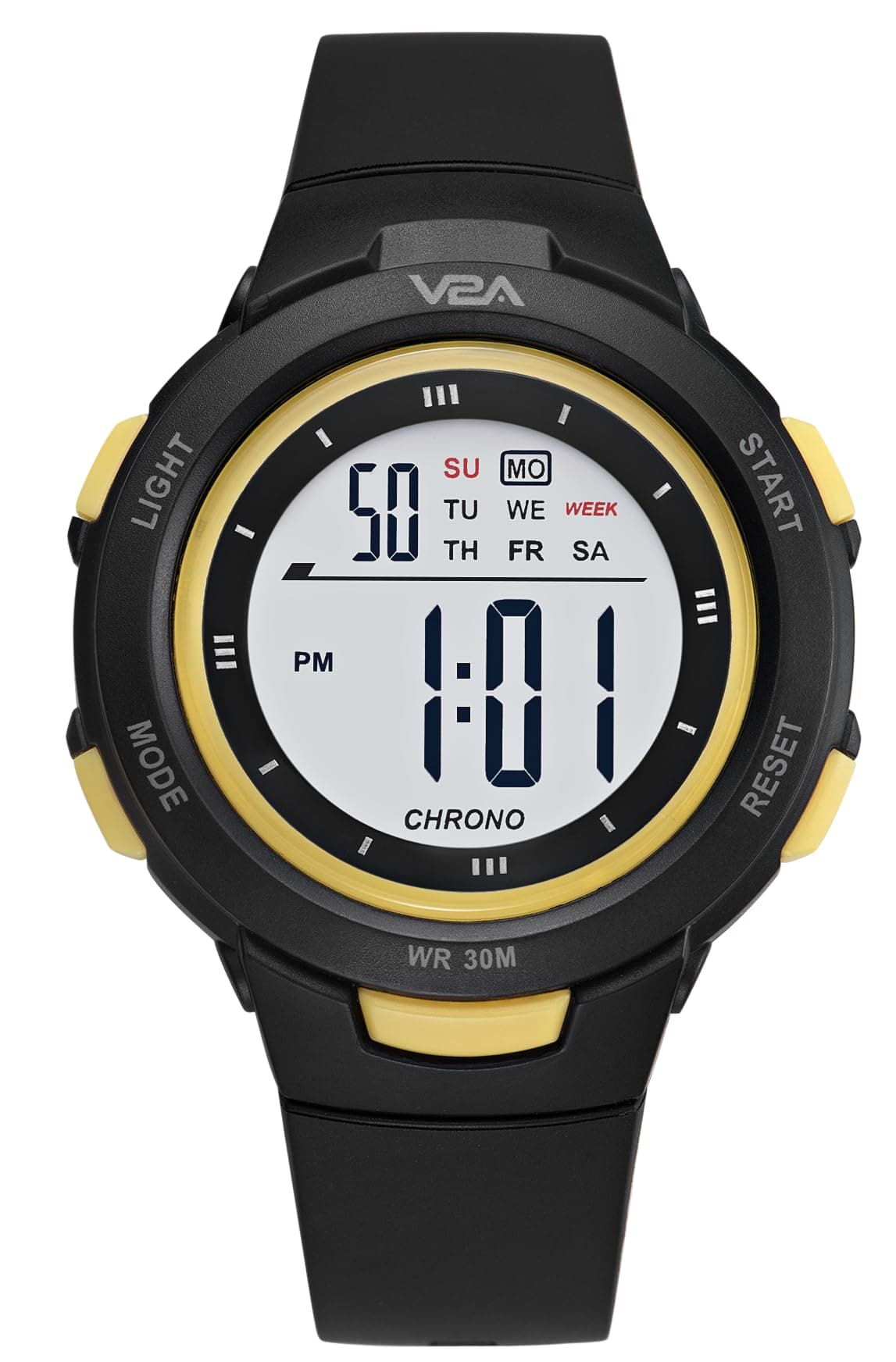 V2A Kids Watch - Waterproof Multi-Functional Digital Sports Watch for Ages 5-13, 30M Water Resistance, Gift for 5-10 Year Olds