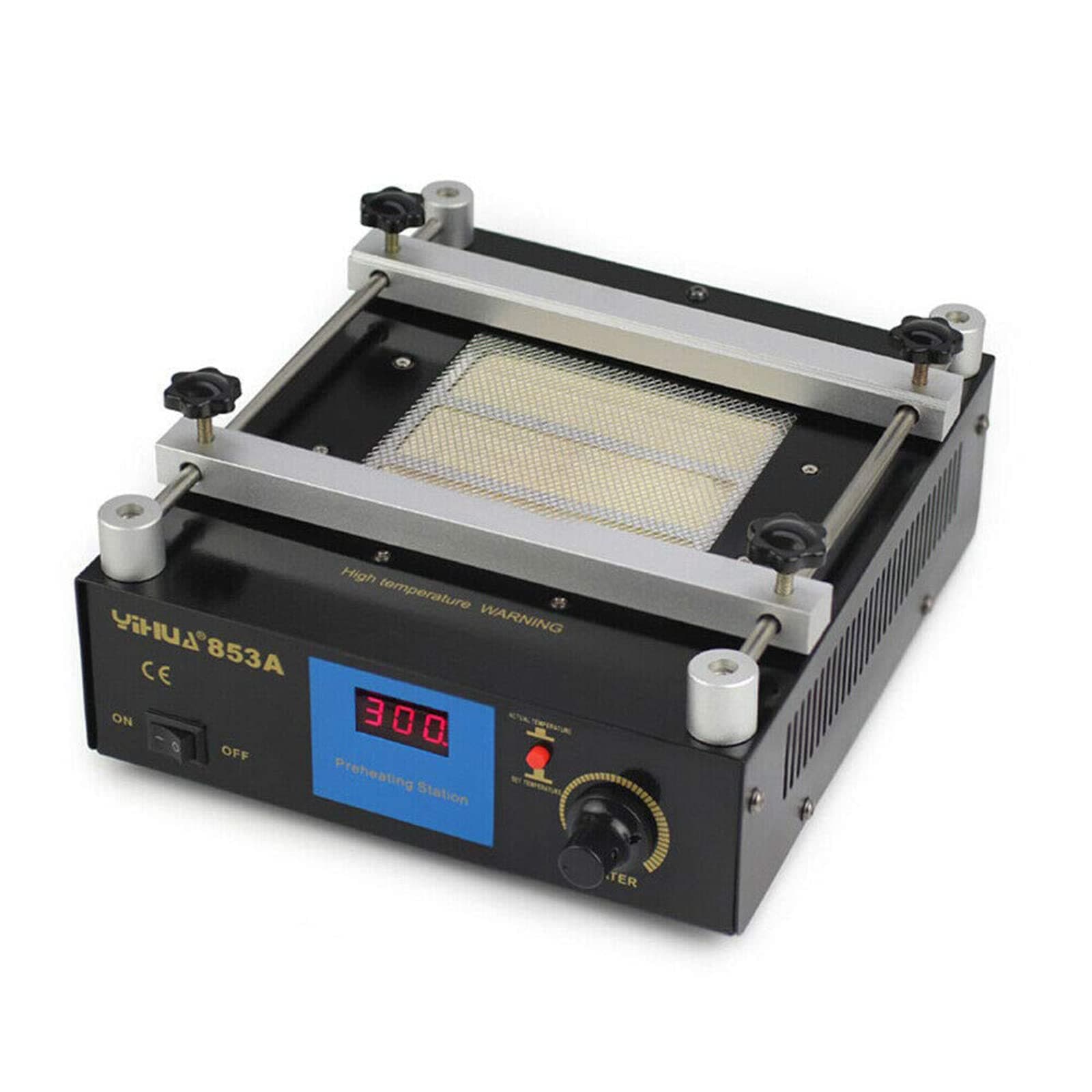 600W 853A Preheating Rework Station 110V SMD PCB Preheater bga Rework Station Hot Plate Preheating Oven Welder