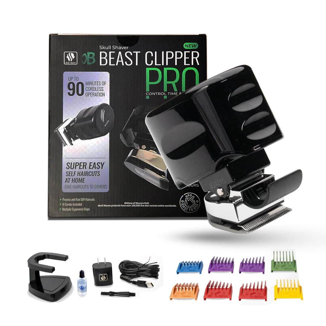 skull shaver Men Beast Battery Powered Clipper Pro