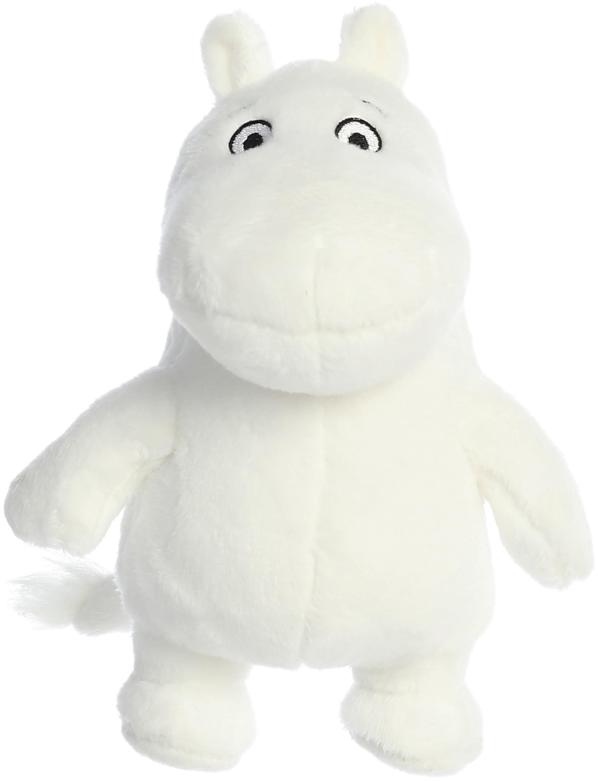AuroraAdorable Moomin Moomin Stuffed Animal - Irresistible Companion - Endless Play - White 6.5 Inches