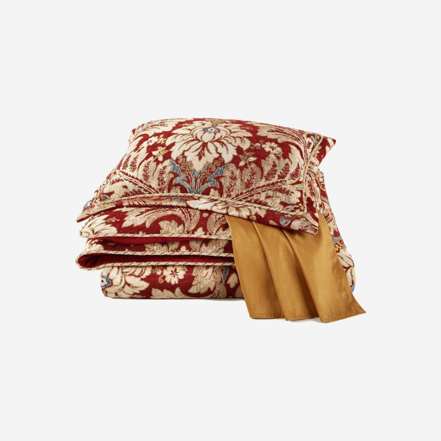 Croscill Arden King Comforter, Red,2A0-004O0-9003/610,4