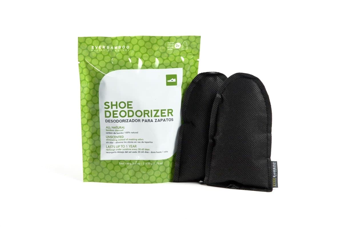 EVER BAMBOO SHOE Deodorisers (Pair) with natural moso bamboo charcoal