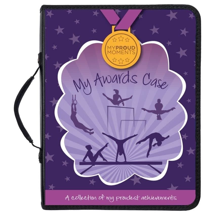 Gymnastics Medal, Badge & Certificate Awards Case
