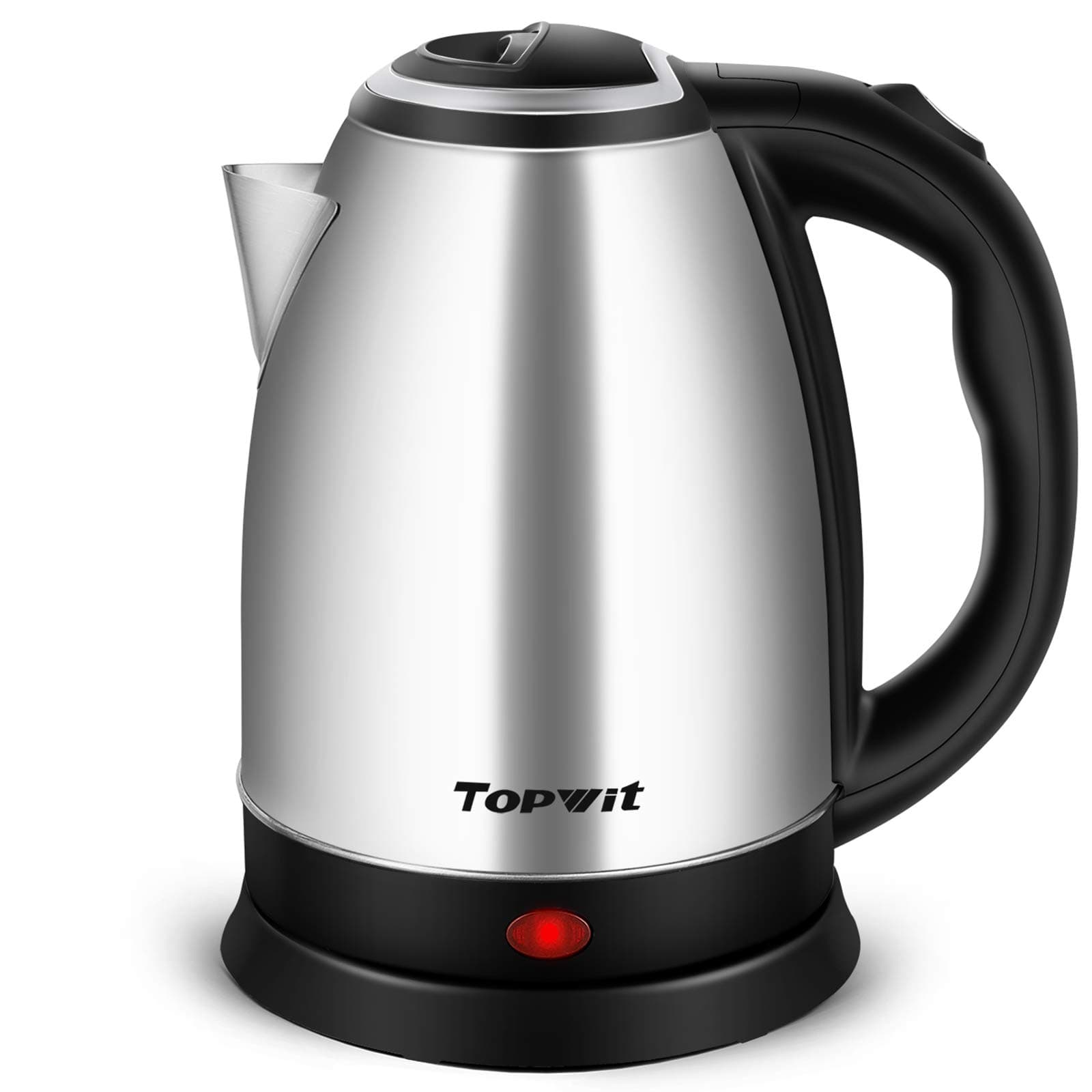 Electric Kettle, 2.0L Hot Water Kettle Electric, BPA-Free Stainless Steel Tea Kettle, Electric Kettles for Boiling Water with Fast Boil, Auto Shut-Off & Boil Dry Protection, Silver