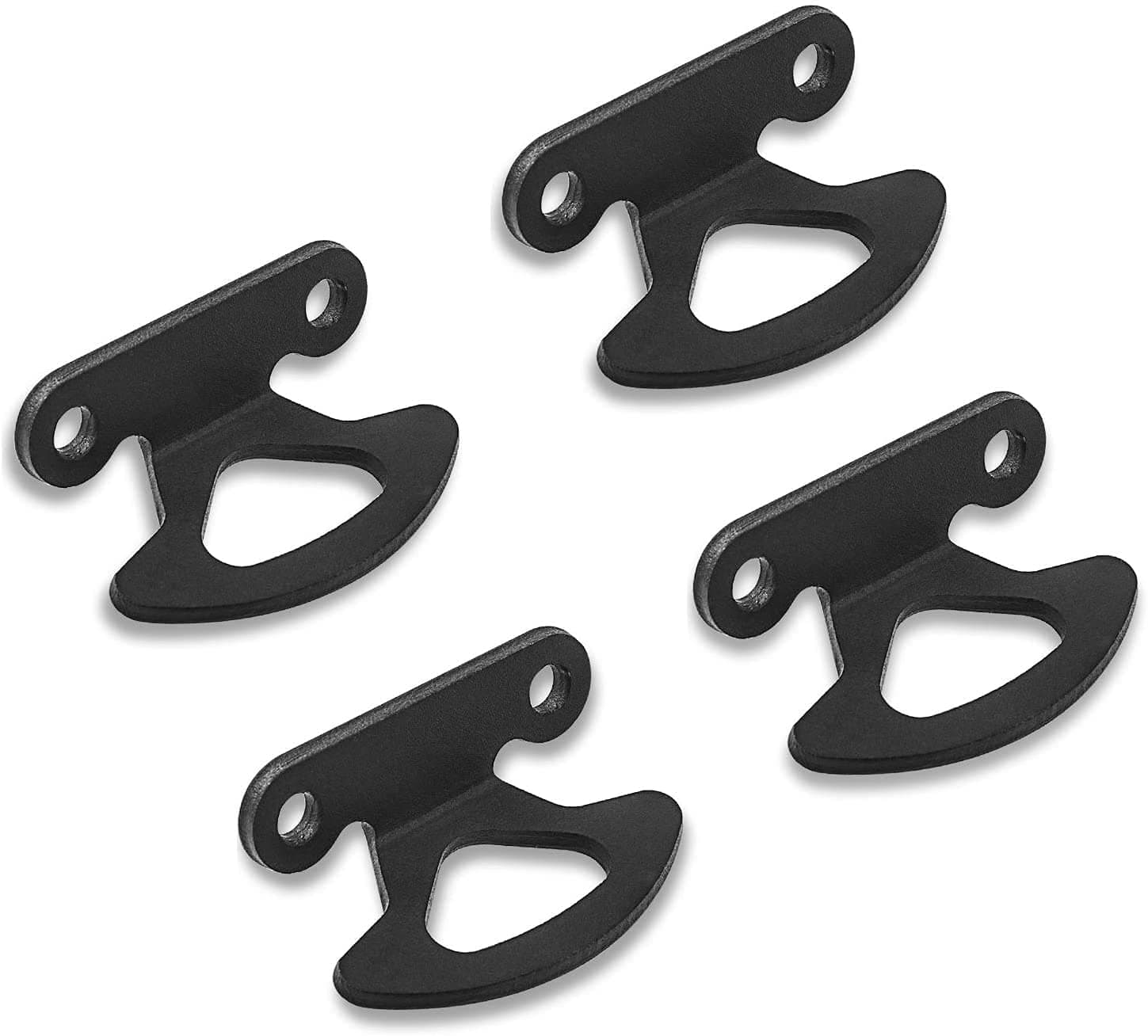 4 Pcs Tie Down Hooks Compatible for 2000-2017 Ford Tie Down Anchors F150 Styleside 2004-2017 Explorer Sport Trac 2001-2010 Bed Inner Hook Kits