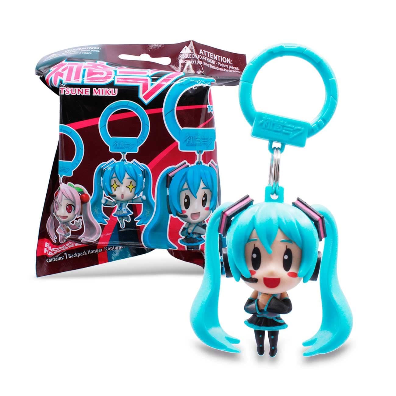 Just Toys LLC Officially Licensed Hatsune Miku Backpack Hanger Keychain (Series 1)