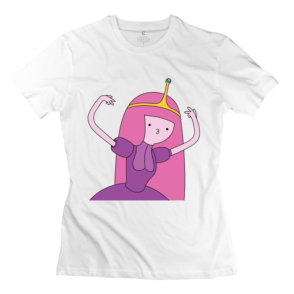 Girls Adventure Time Tshirts - Nice Design Purple T Shirt