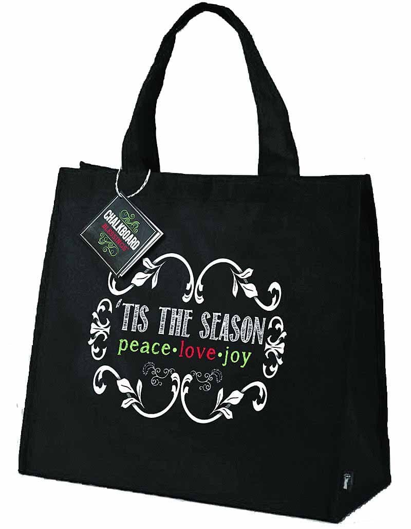 Chalkboard Blessings Tote Bag (Tis the Season)