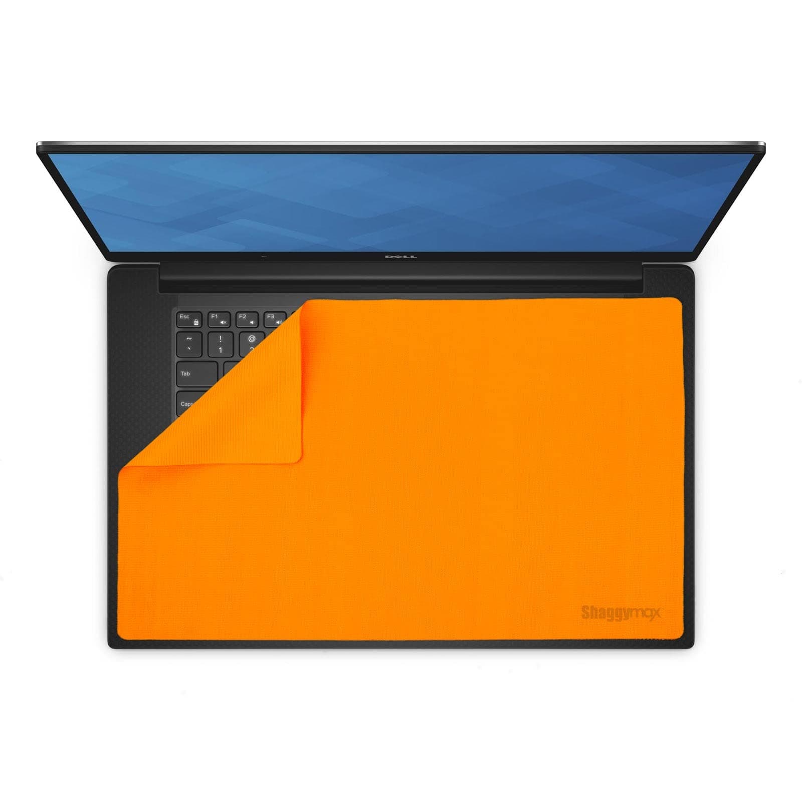 15.6" Universal Laptop Screen Protector, Keyboard Cover, Cleaning Wipe 3-in-1 Microfiber Pad Orange