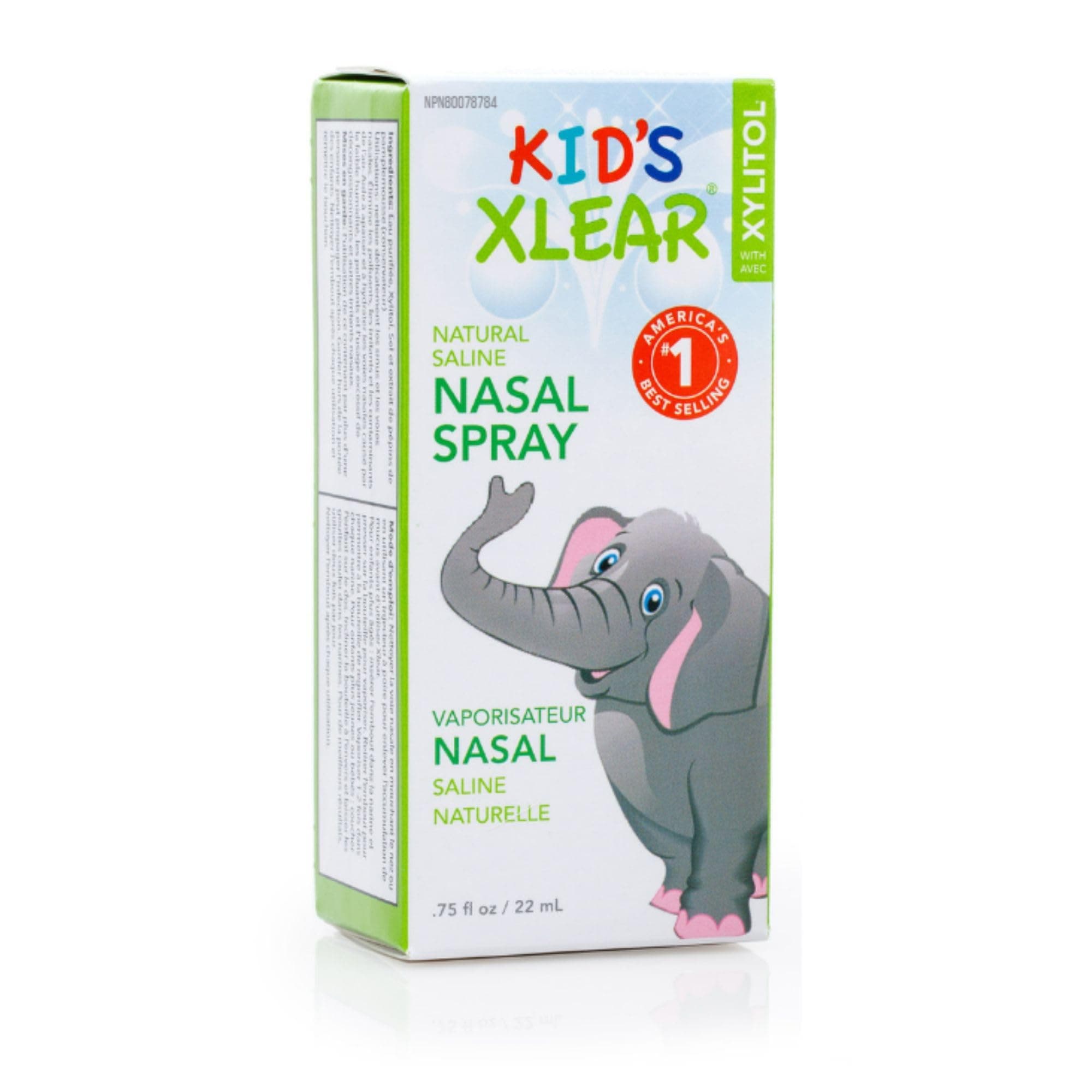 Xlear Kids Nasal Spray with Xylitol,0.75fl. oz