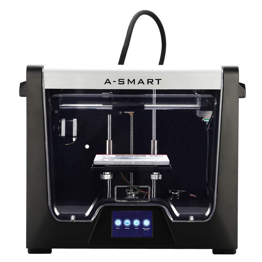 Junco Model A-Smart Desktop 3D Printer, 3.5 Inch Touchscreen, WiFi, Precise Printing with ABS,PLA,TPU,Flexible Filament, 5.9''x5.9''x5.9''(150x150x150mm)