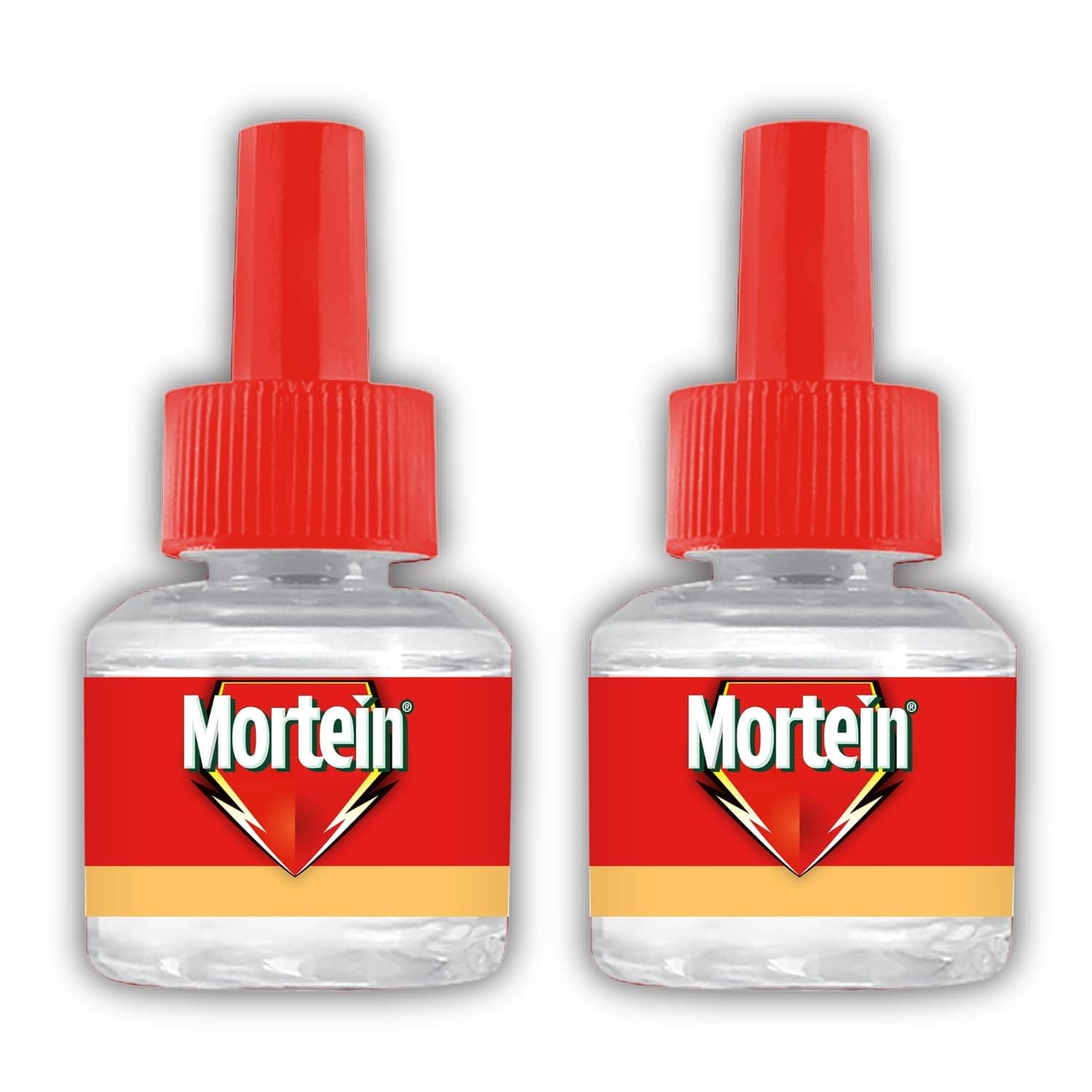 Mortein 45ml x 2, Fits All Machines | SmartPlus Mosquito Repellent Refill | Mosquito Repellent & Killer | 100% Protection from Dengue Mosquitoes, Pack of 2