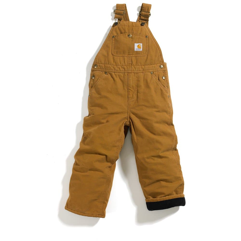 Carhartt Men's Washed Duck Bib Pocket Pant