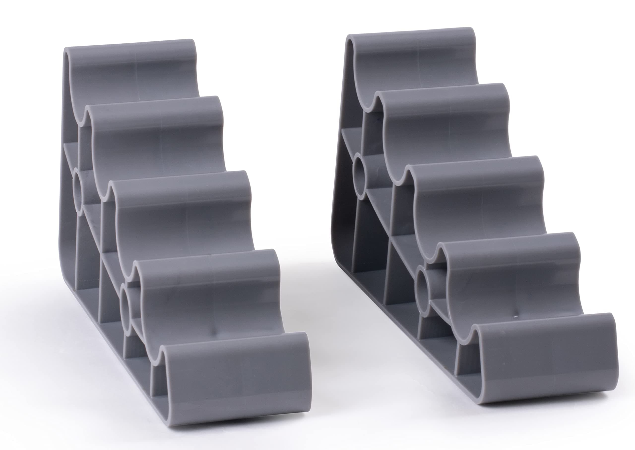 Workout Bar - Padded Exercise Weighted Total Body Bar - Bar Rack