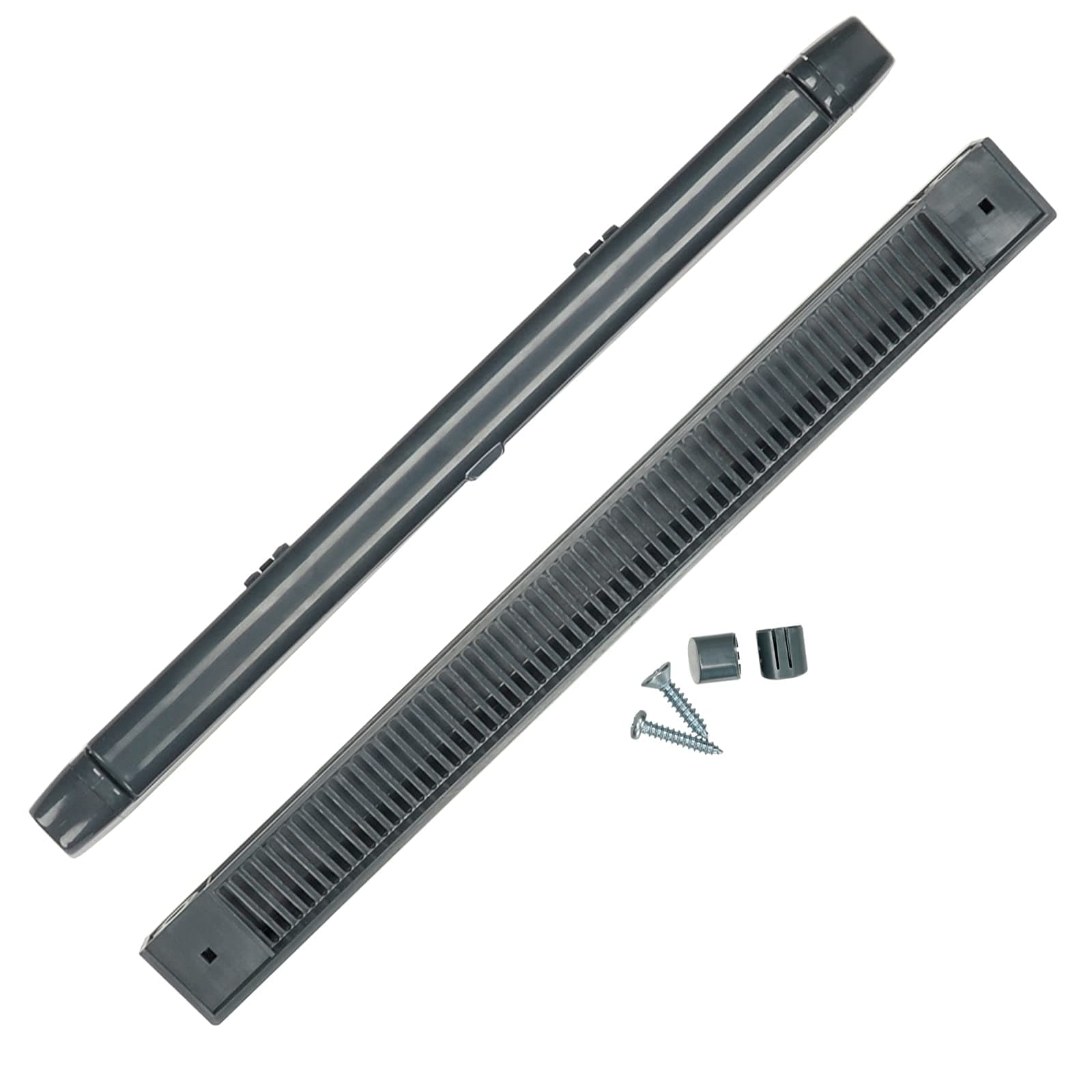 Window Trickle Slot Vent 407mm Charcoal for uPVC Double Glazing & Timber Windows Reduces Condensation, Damp & Steam in Windows Fully Adjustable