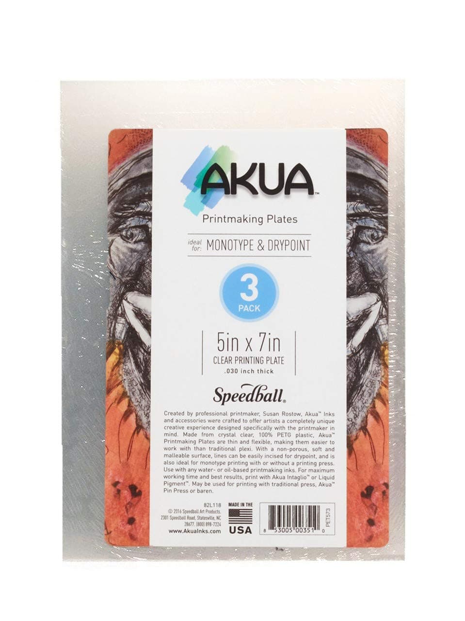 AkuaPRINT PLATES 5X7 3PK