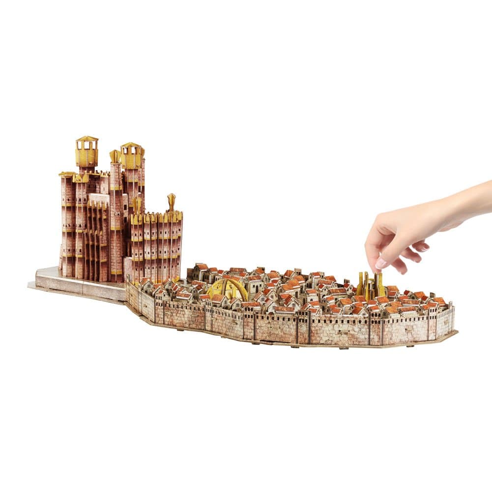 4D Cityscape Game of Thrones (GoT) 3D Puzzle of King's Landing (260-Piece)