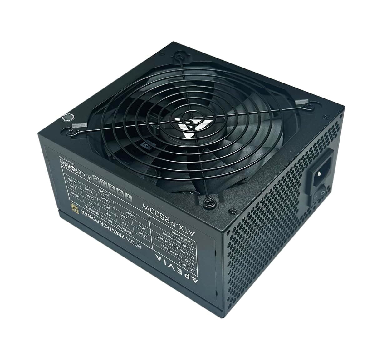 ATX-PR800W Prestige 800W 80+ Gold Certified, RoHS Compliance, Active PFC ATX Gaming Power Supply