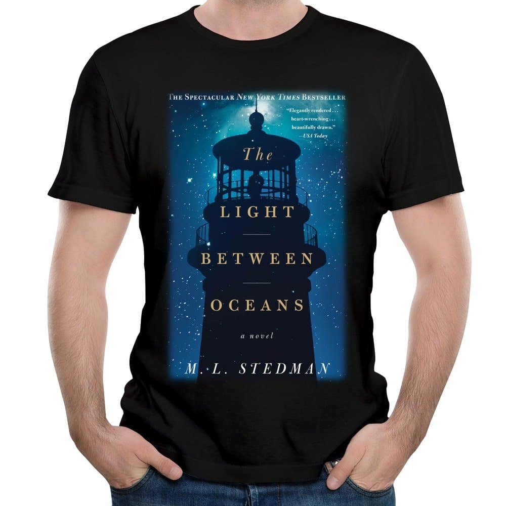 Men's The Light Between Oceans Short Sleeve T-shirts Black