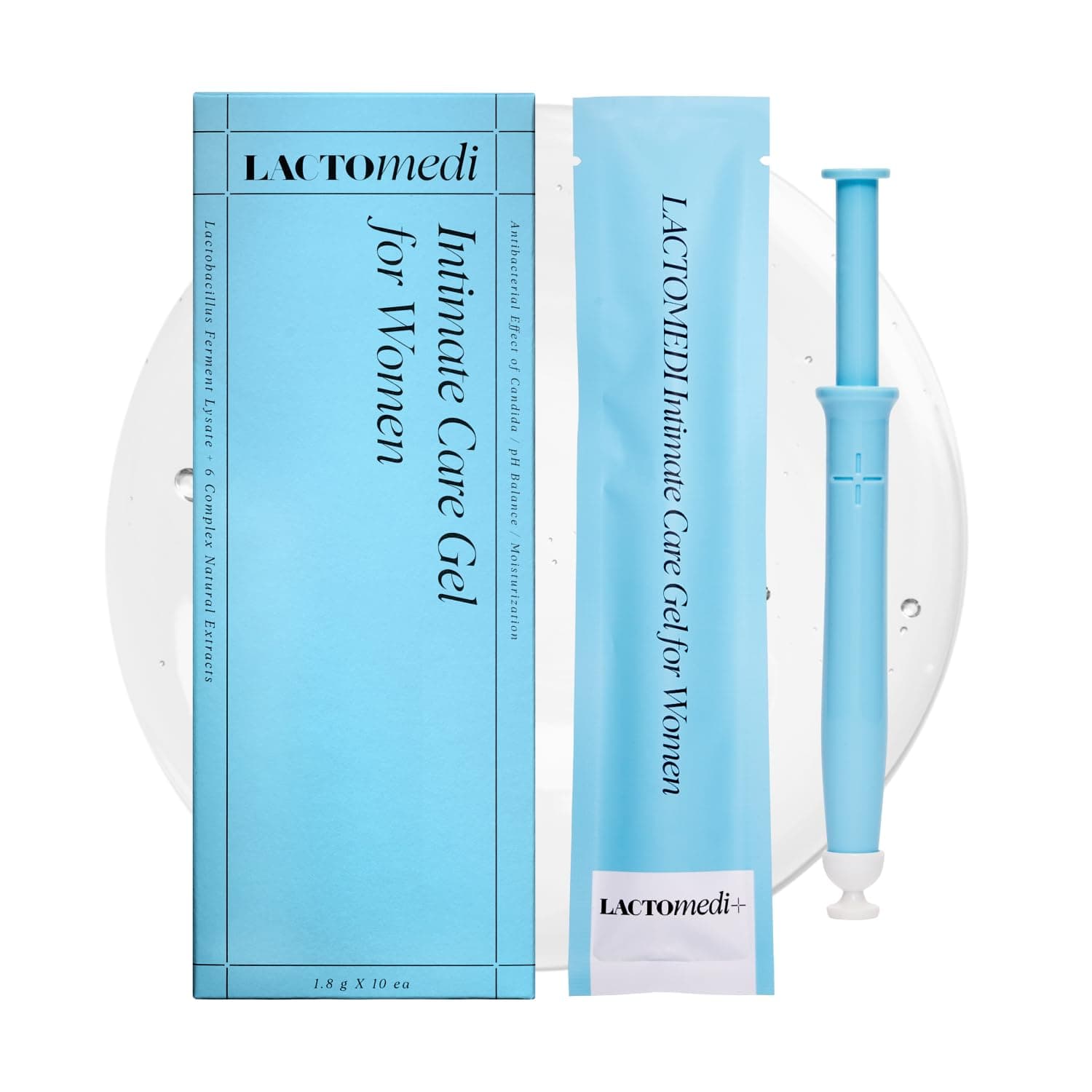 Intimate Care Gel | 10-Day Intensive Care Package | Vaginal Probiotics Applicator | Yeast Infection Care | BV Care for Women | pH Balance Gel | Itchiness and Unpleasant Odor | 1Box x 10pcs