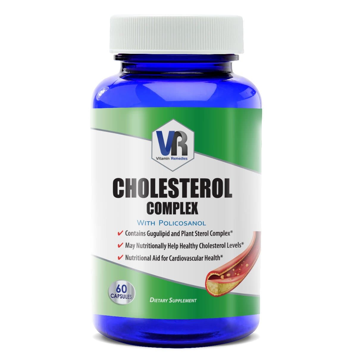Vitamin Remedies - The Best Cholesterol Supplement (60)