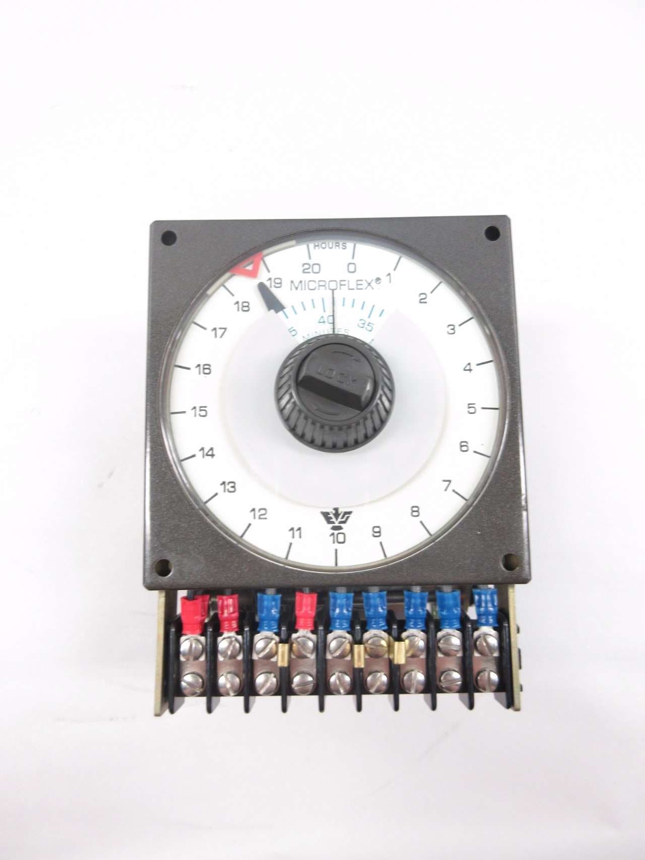 NEW EAGLE SIGNAL HA46A6R212 MICROFLEX 20HR 120V-AC TIMER D525614