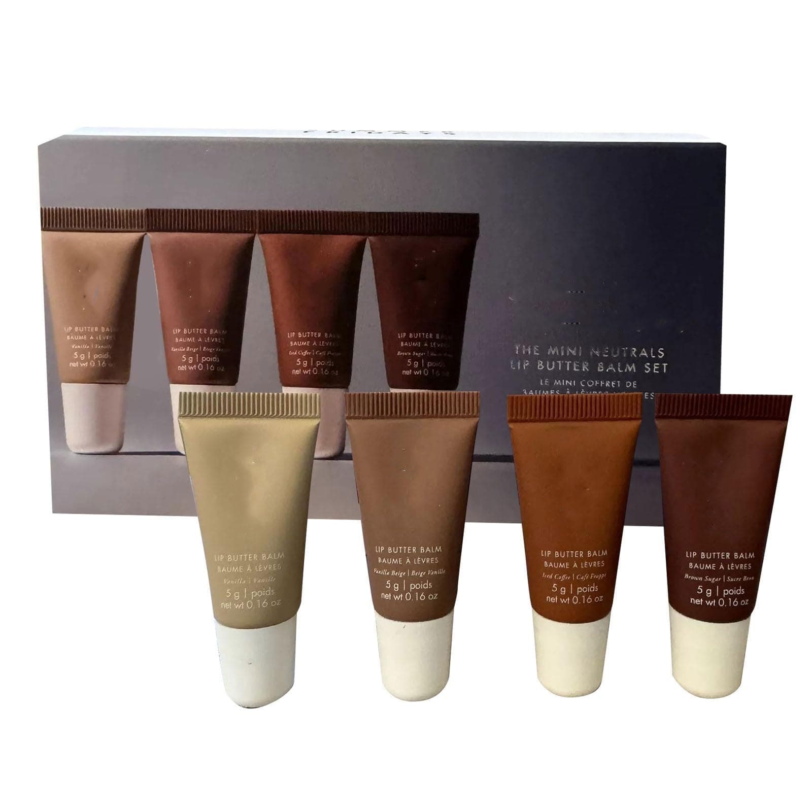 Summer Lip Balm, Moisturising Lip Balm For A Sheer Tint Of Colour, Vegan & Cruelty-free, Moisturising Lip Balms Tube For Dry & Chapped Lips, Lip Care (W-All, 4PC)