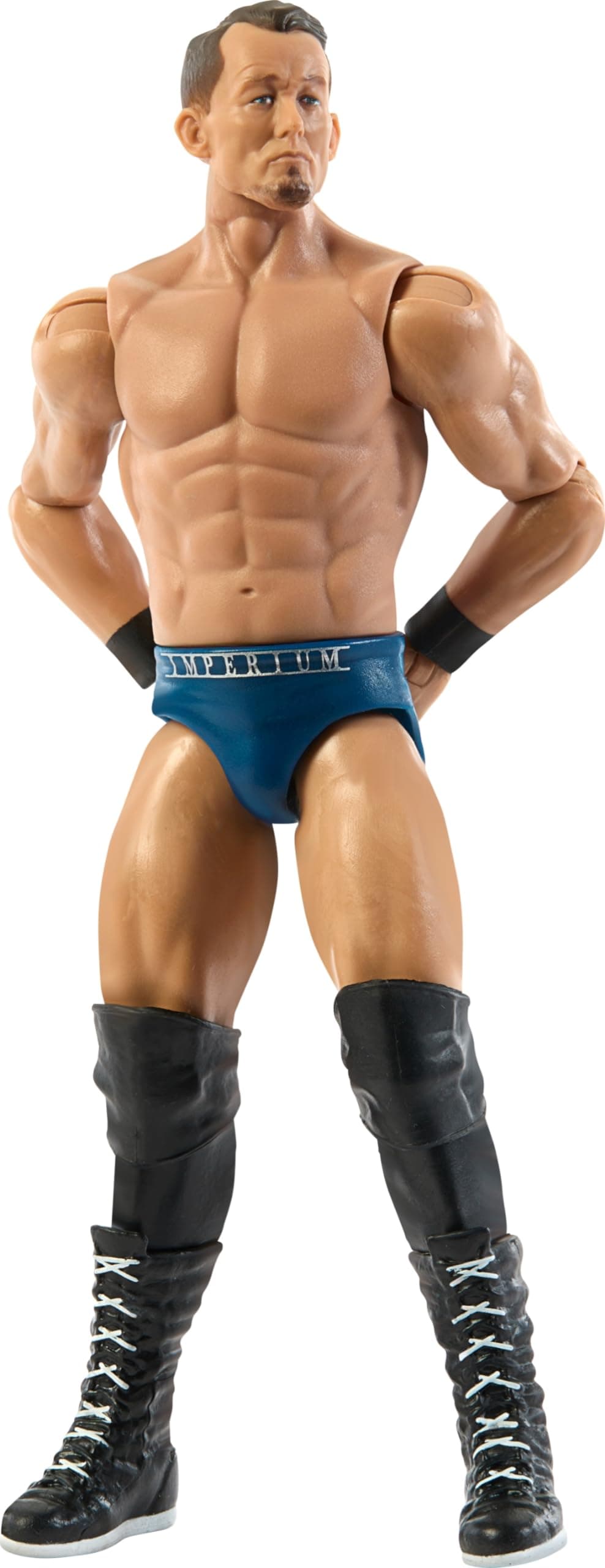 Mattel WWE Action Figure, 6-inch Collectible Ludwig Kaiser with 10 Articulation Points & Life-Like Look