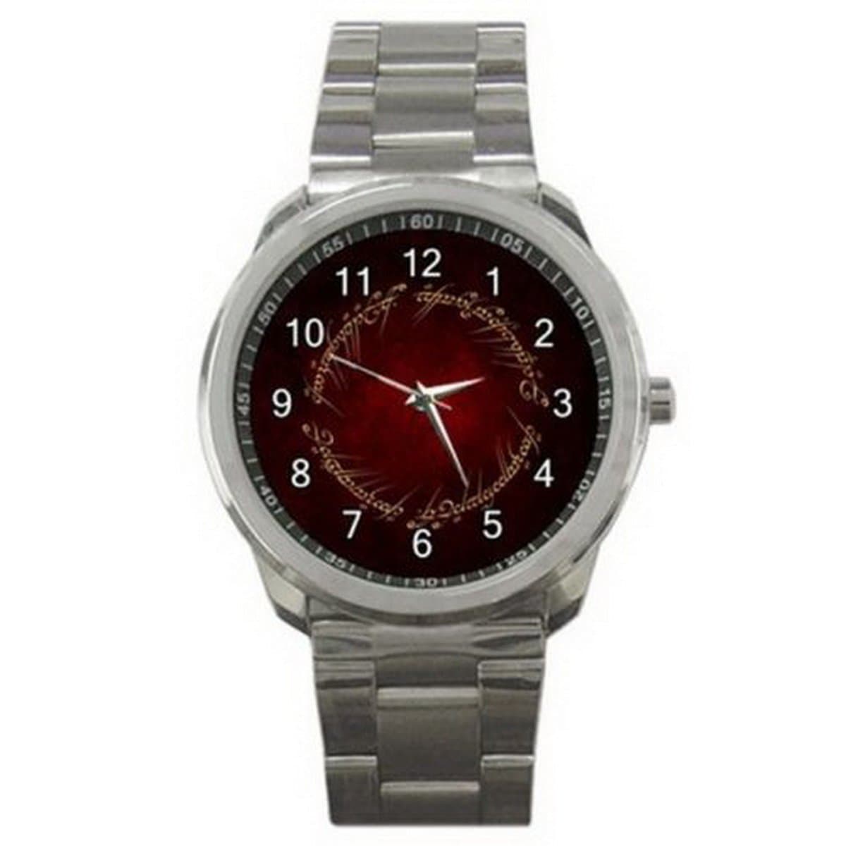 HSS109	Lord Of The Rings Movie Logo #A Sport Metal Watch