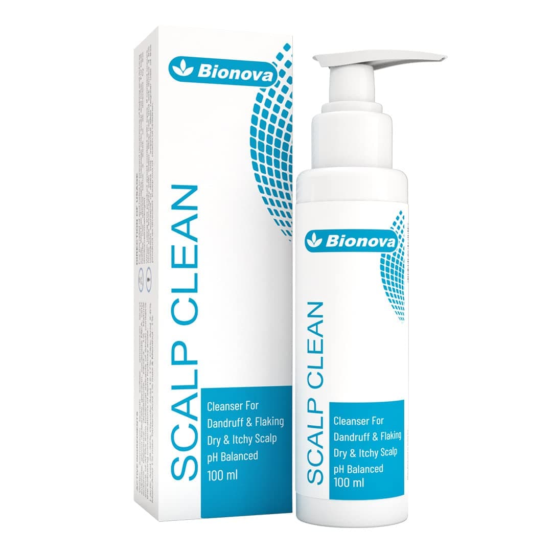 Bionova Dry and Itchy Scalp Cleanser for Dandruff, Flaking (100 ml)