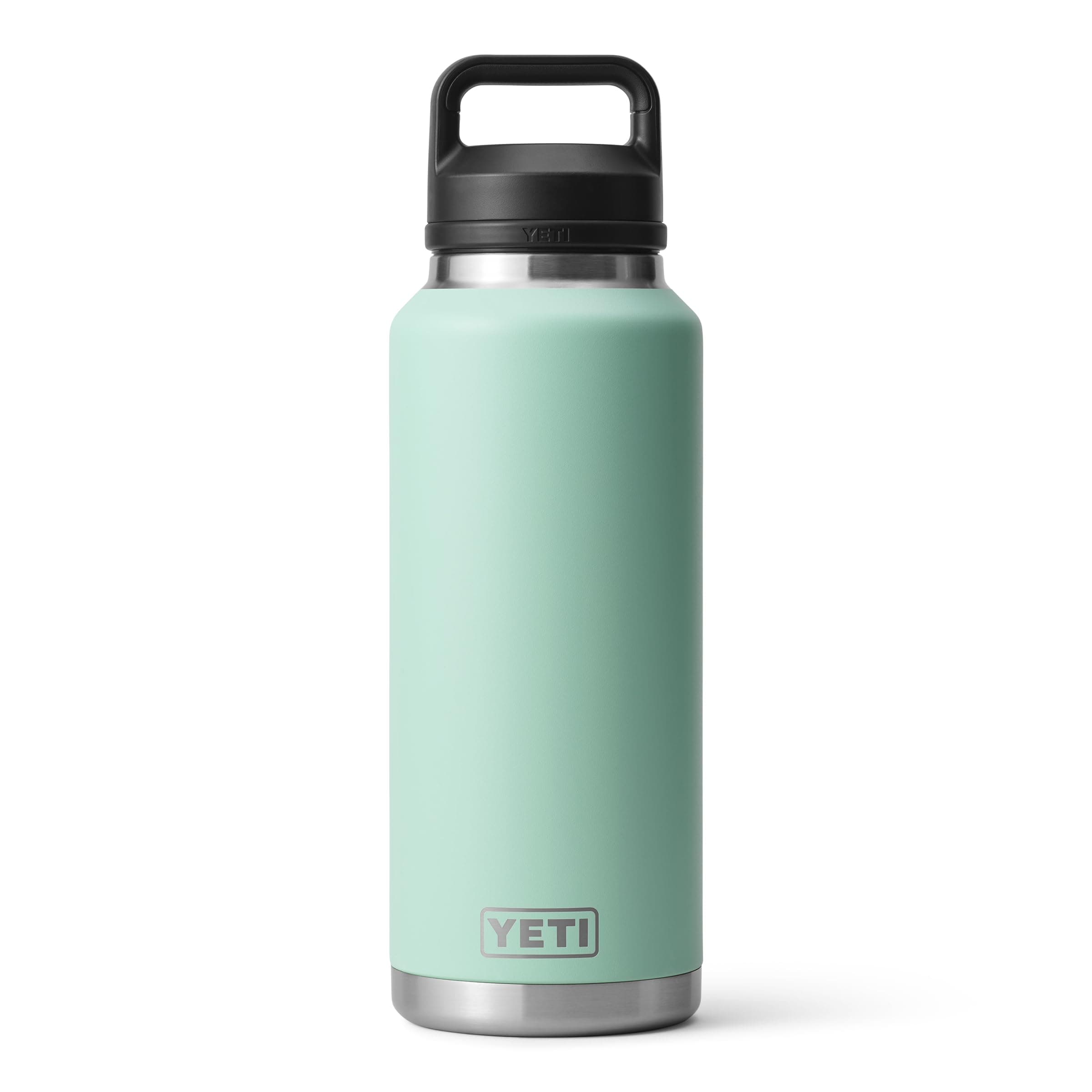 YETI Rambler 46 oz Bottle, Vacuum Insulated, Stainless Steel with Chug Cap, Seafoam