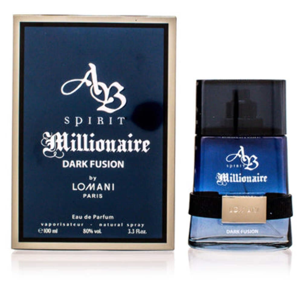 Lomani Ab Spirit Millionaire Dark Fusion For Men 3.3 Oz Edp Spray