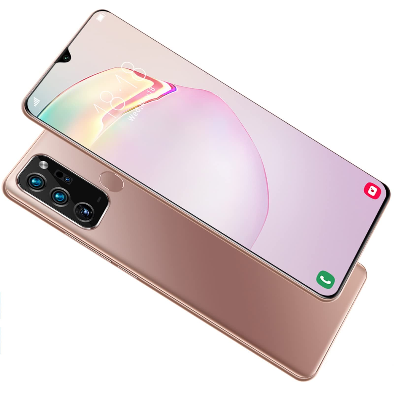 Mobile Phone, Note20 Ultra 5G Smartphone SIM Free Unlocked Phones, Android 10, 48MP Five Rear Cameras, 6.6 Inch Full Screen, 5000 mAh Battery, 4G+64G, Fingerprint/Face Unlock