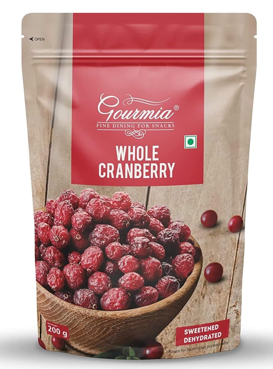 Gourmia Dried Whole Cranberry 200g