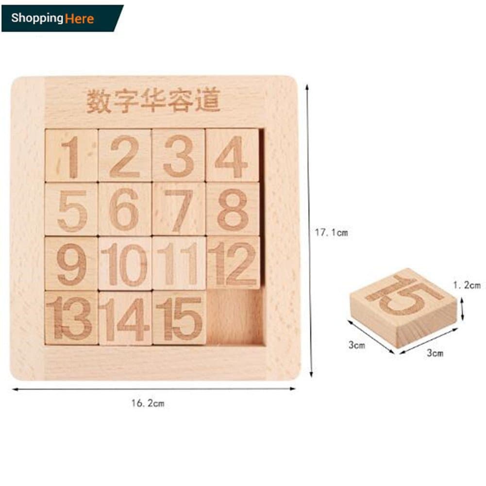 ShoppingHere Chinese Sliding-Block puzzle Grand Masters Sliding Blocks of Huarong Puzzle