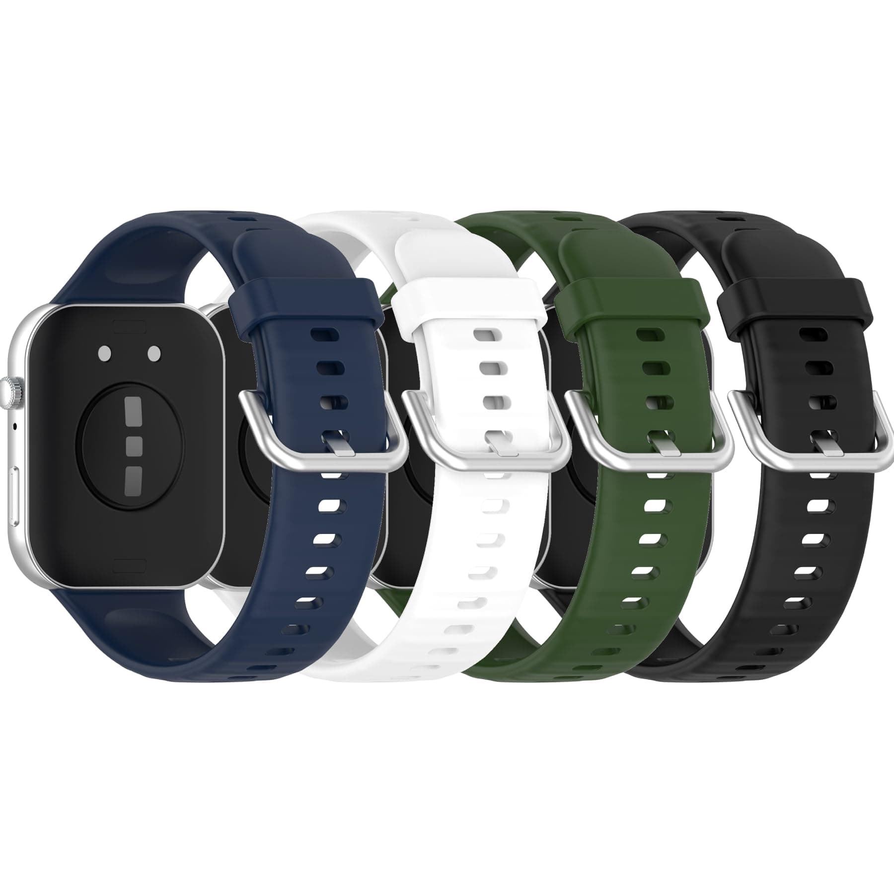 Chofit Wristband Compatible with Huawei Watch Fit 3/Fit 4/Fit 4 Pro Bands Silicone Bracelet Quick Release Arm Band Replacement Smartwatch Band Quick Release Sport Straps