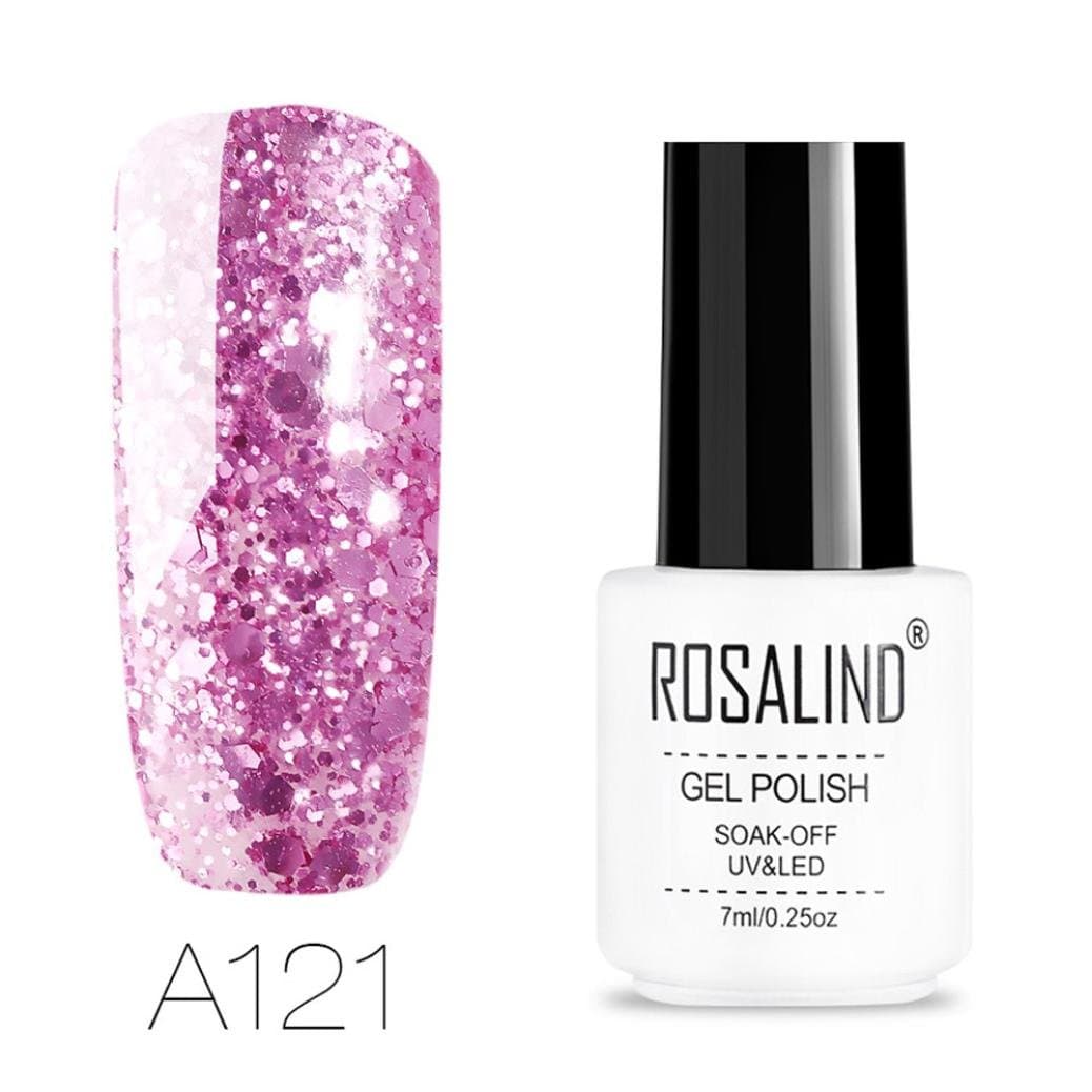 Yeefant 7ML Removable Nail Polish Art Gel Polish UV LED Rose Gold, Not Ordinary Nail Polish, Must Use Light Therapy Light Will Be Dry