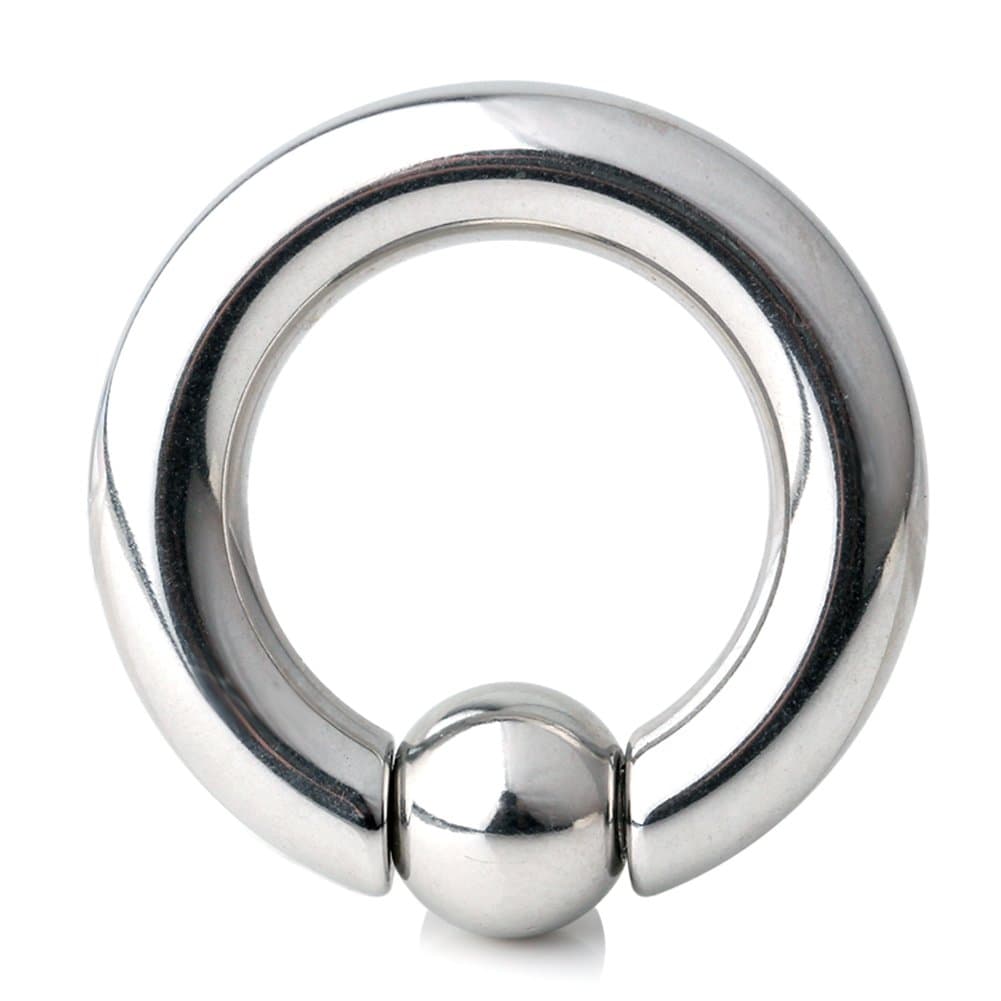 Ruifan 316L Surgical Steel Spring Action Captive Bead Ring CBR 2G 4G 6G 8G 0G 00G