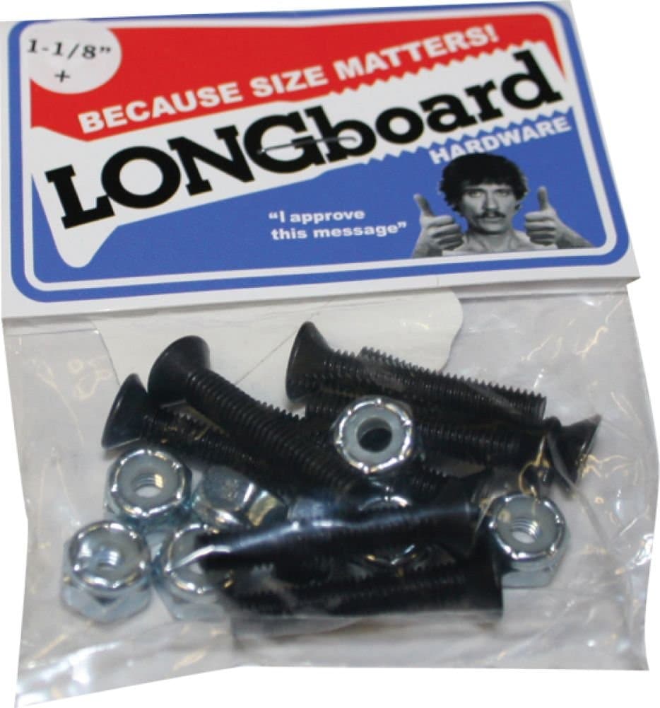 Shortys Skateboards Phillips Head Longboard Skateboard Hardware Set - 1 1/8"